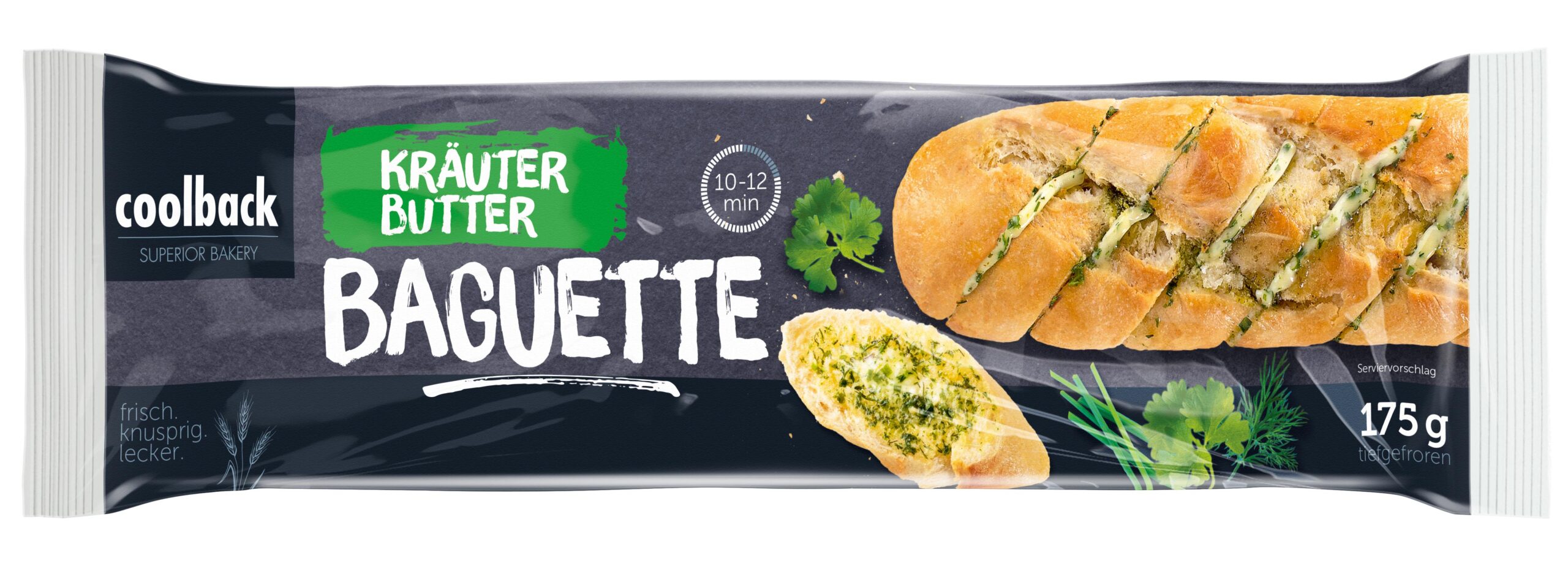 Kräuterbutterbaguette