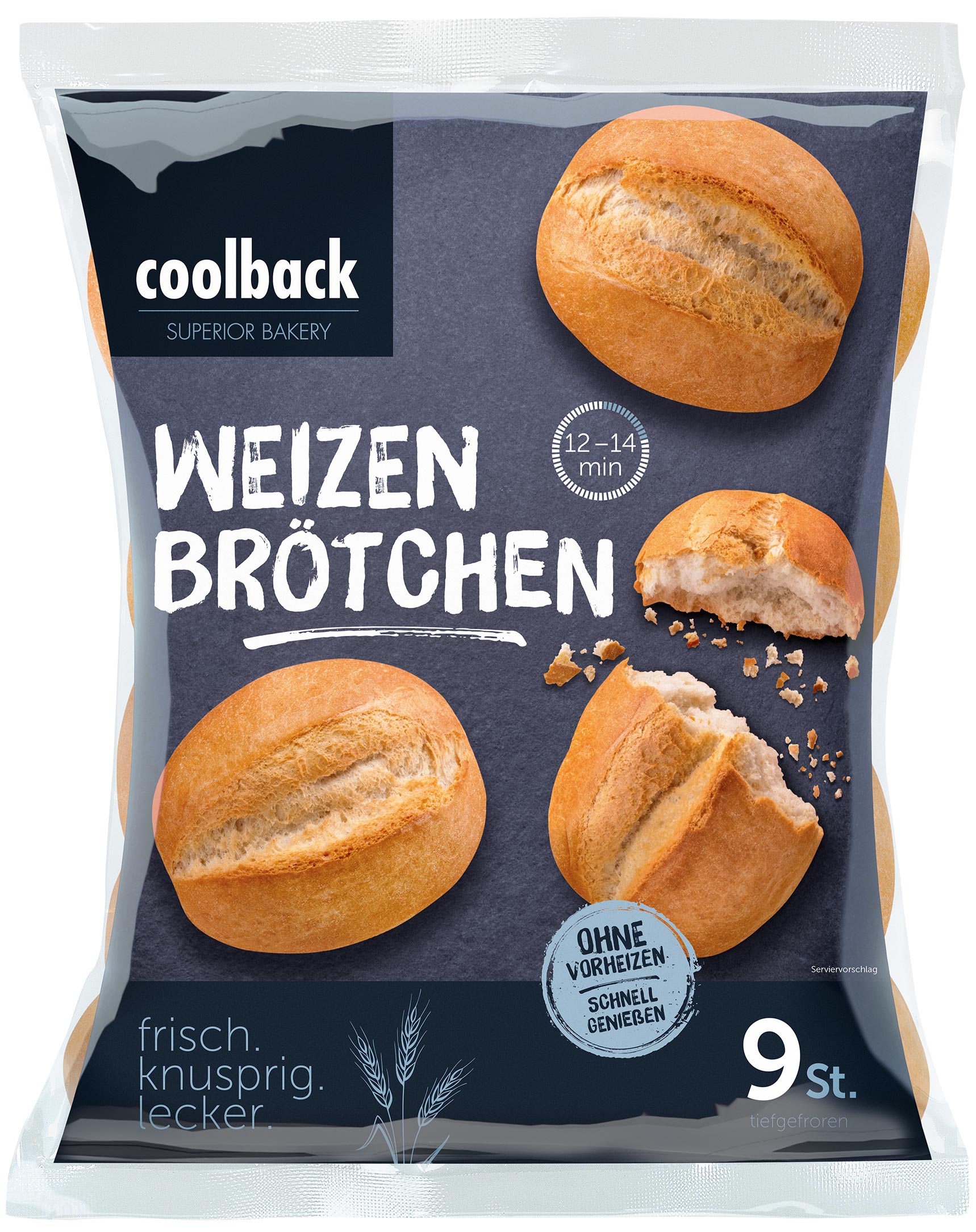 9 Weizenbrötchen