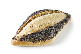 rustic roll poppy seeds-sesame