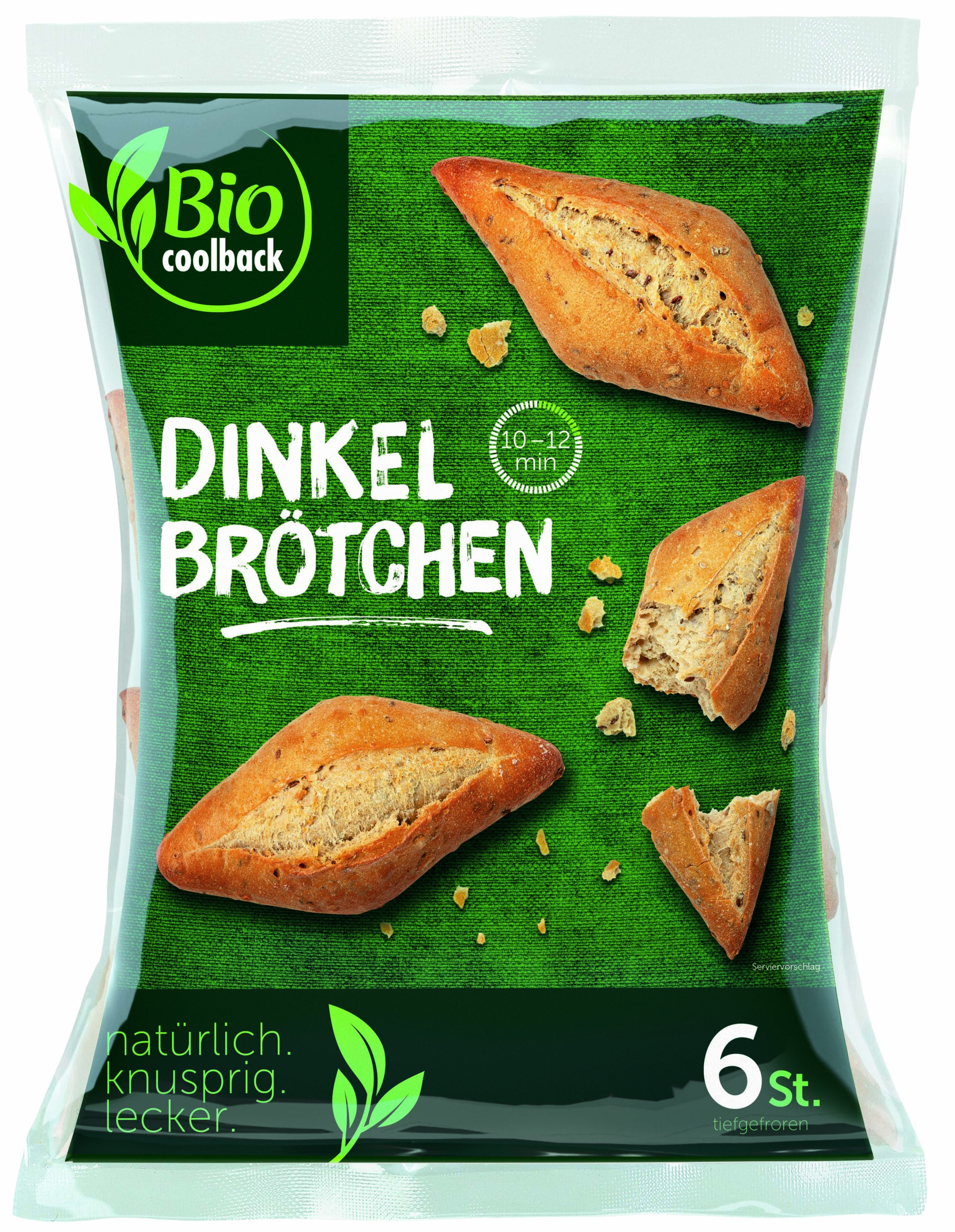 6 Dinkel Brötchen