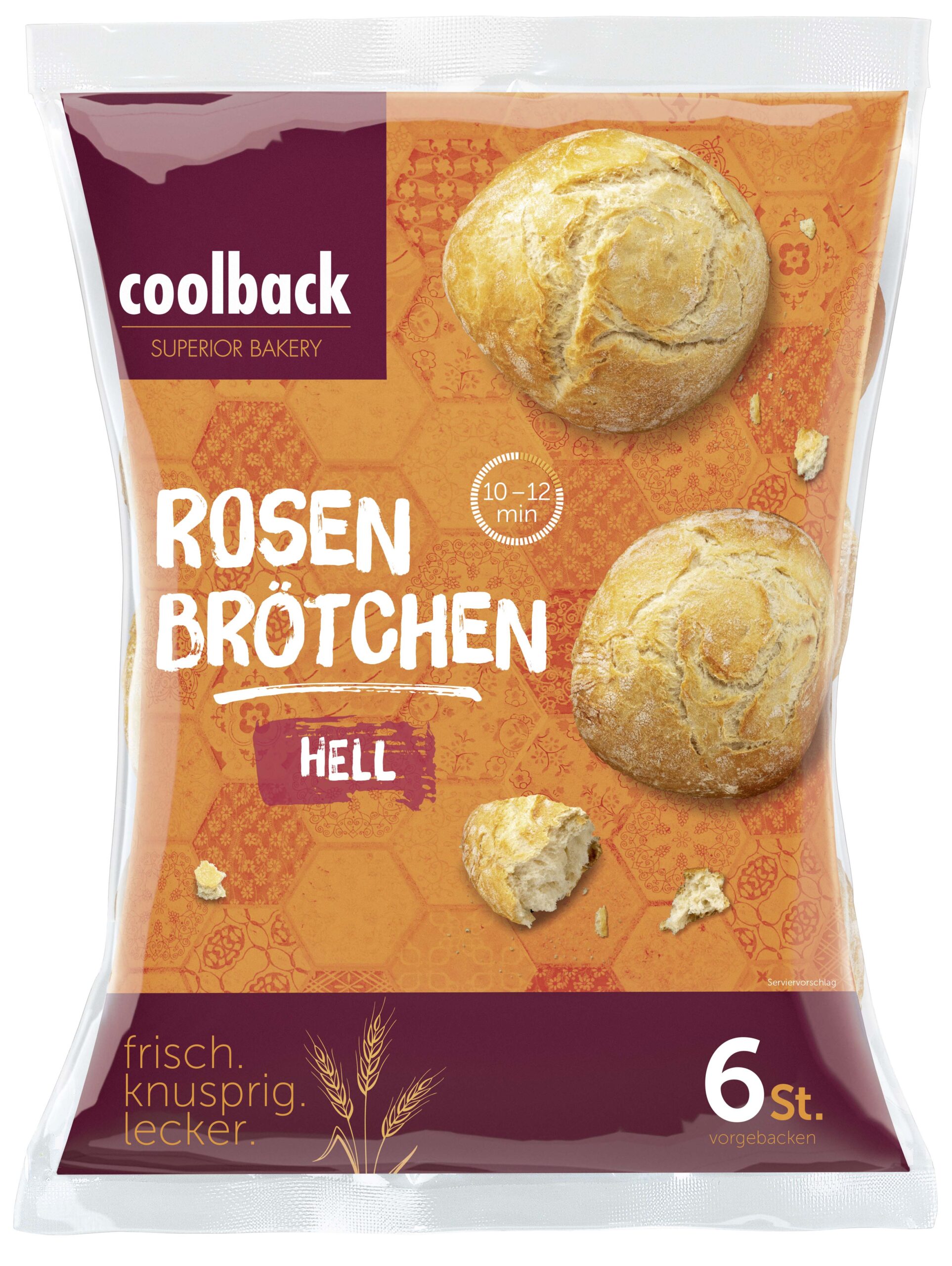 6 Rosenbrötchen hell